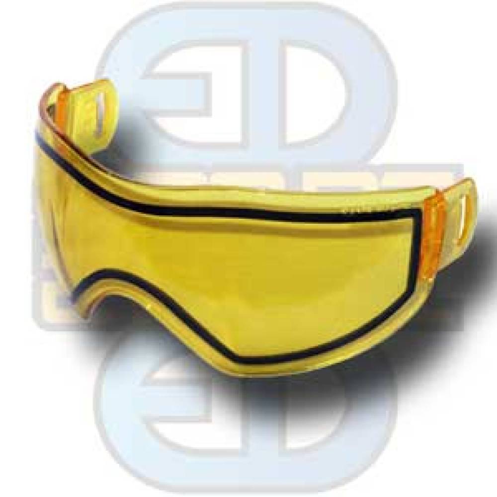 Bull Strike Maske, dobbelglass,  gult