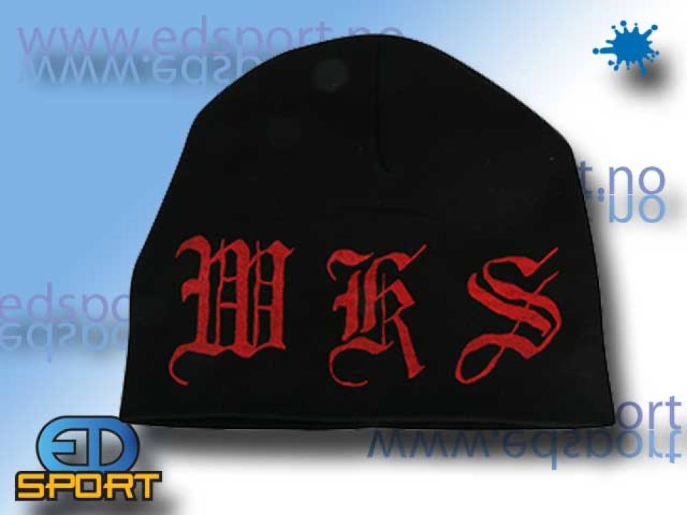 BunkerKings Thin Beanie WKS Letters Red